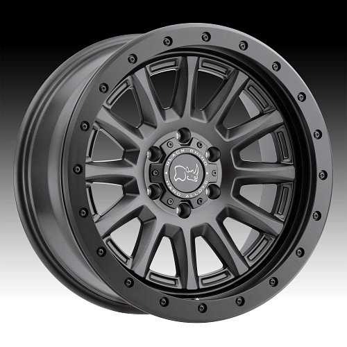 Black Rhino Dugger Gunblack Custom Truck Wheels 1